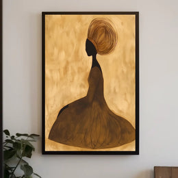 Silhouette Elegance Poster Scenic Minimalist Wall Art