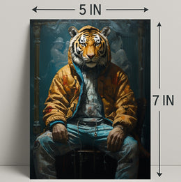 The Urban Tiger Poster PosterGoat