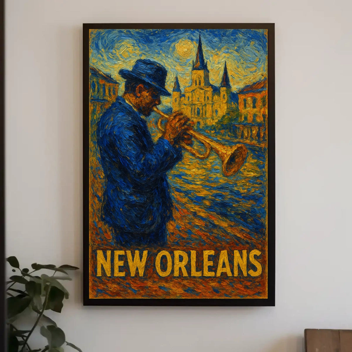 New Orleans Jazz Night Poster