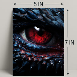 The DragonS Gaze Poster