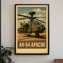 Ah-64 Apache Poster
