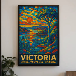 Victoria A Vibrant Landscape Poster
