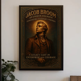Jacob Broom An Unseen Founder Poster
