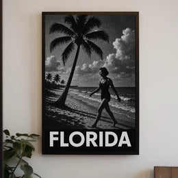 Florida Beach Vibes Poster