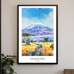 Majestic Kilimanjaro Poster