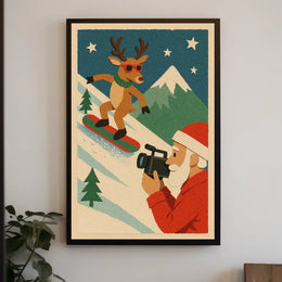 SantaS Winter Adventure Poster