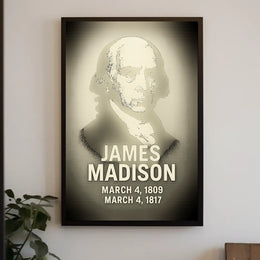 James Madison 4Th President Poster