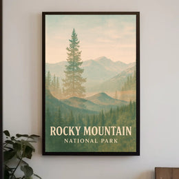 Rocky Mountain National Park Poster