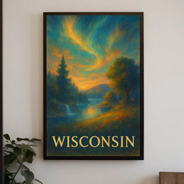 Wisconsin Landscape Poster
