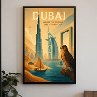 Dubai Poster For Modern Homes Harmonious Heritage Decor