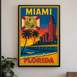 Miami, Florida Poster