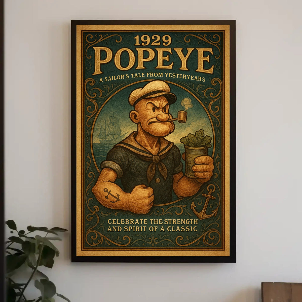 Popeye 1929 Art Poster POP-79