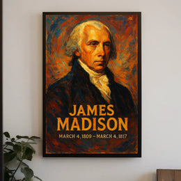 James Madison 4Th President Poster