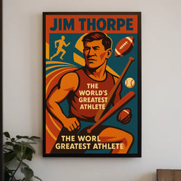 The Worlds Greatest Athlete Poster