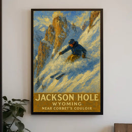 Jackson Hole Adventure Poster