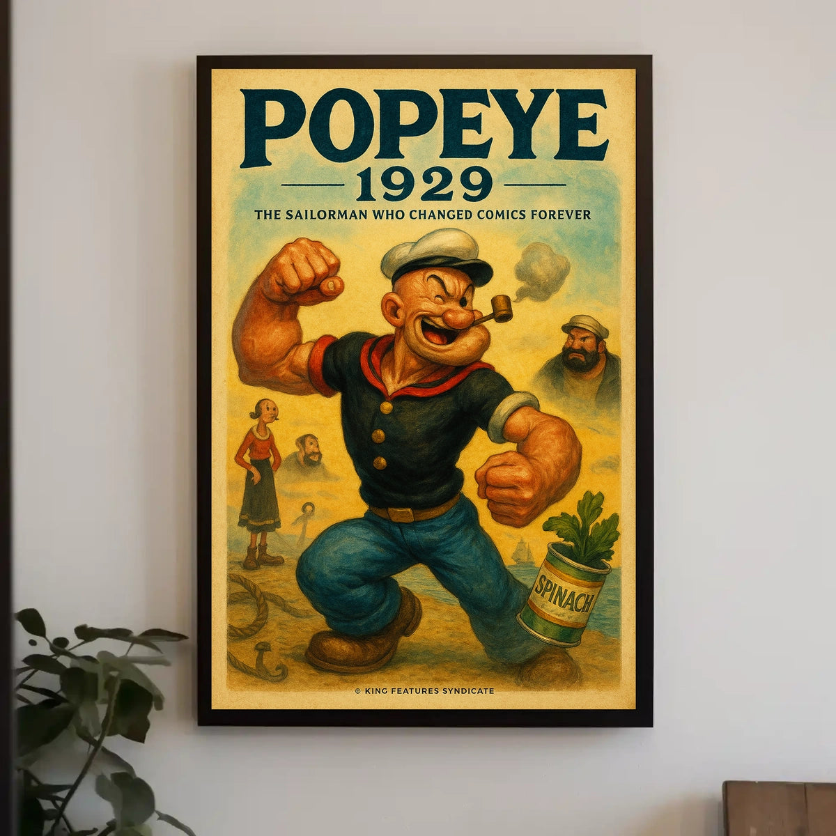 Popeye 1929 Art Poster POP-117