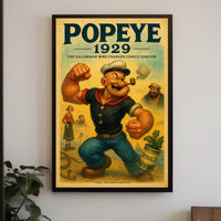 Popeye 1929 Art Poster POP-117