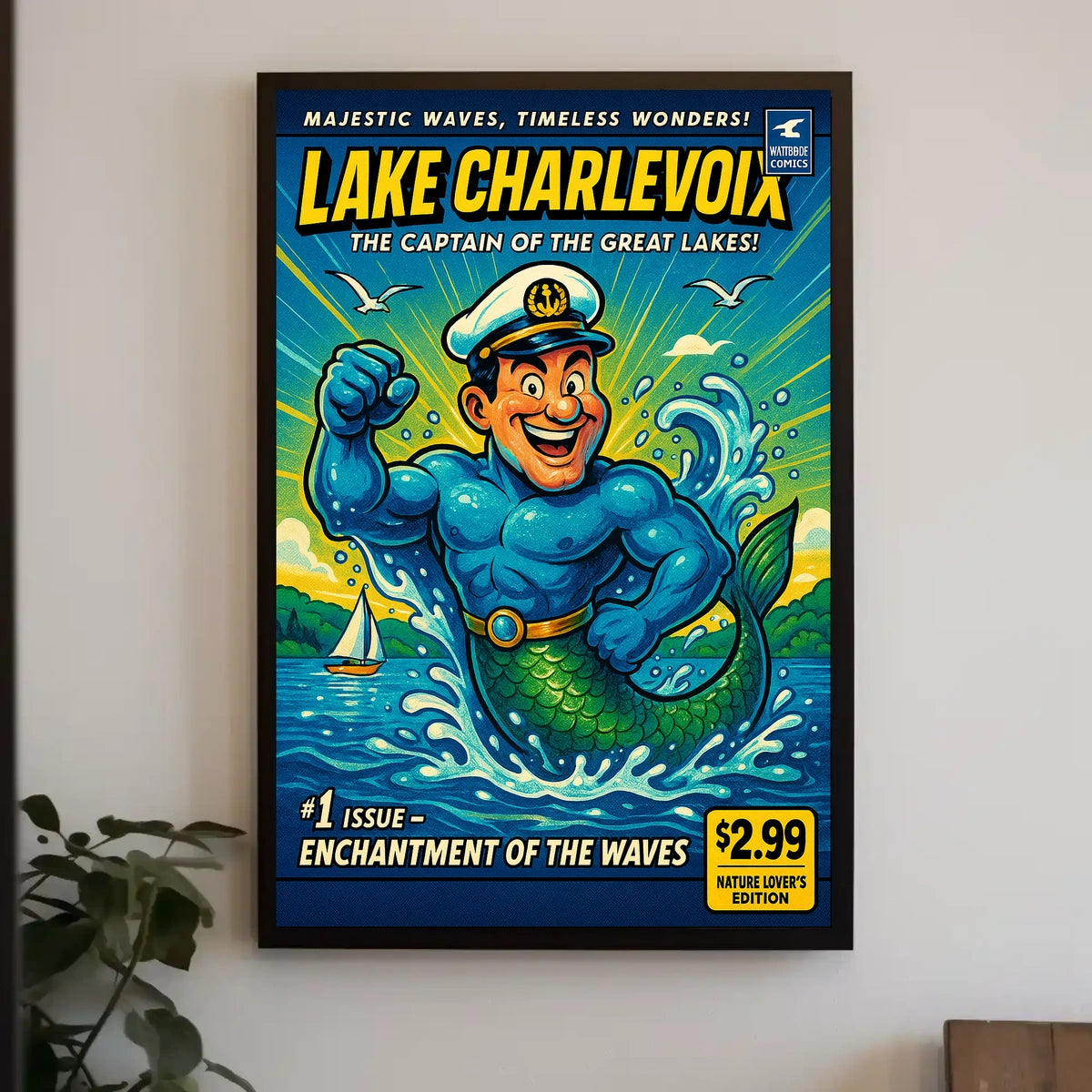 Lake Charlevoix The Captain Of The Poster