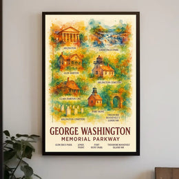 George Washington Memorial Parkway Poster