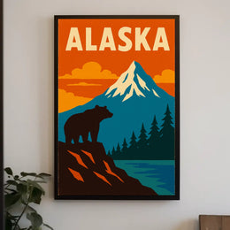 Alaska Adventure Poster