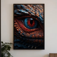 DragonS Gaze Poster