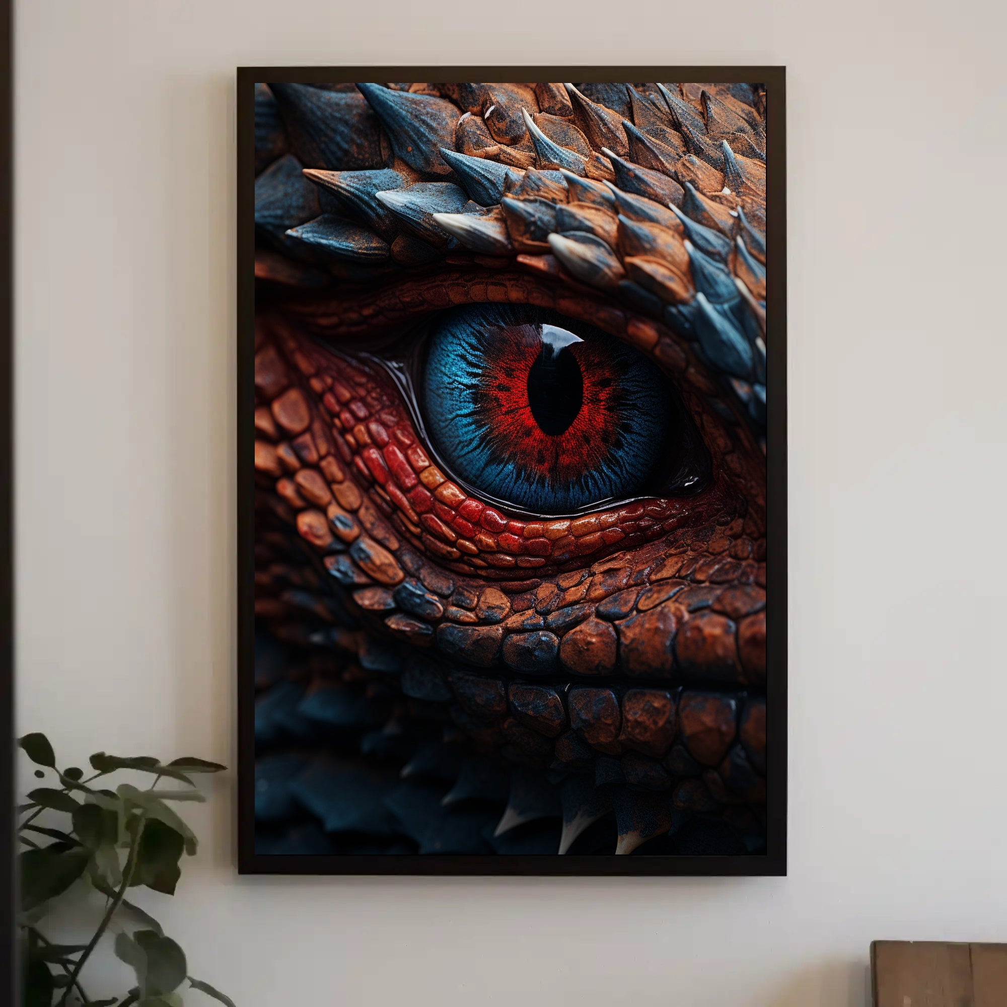 DragonS Gaze Poster