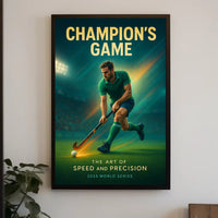 Champion's Game Action-Packed Sports Poster PosterGoat