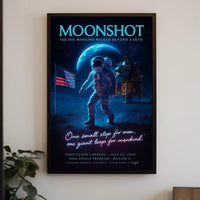 Moonshot First Lunar Landing Poster
