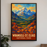 Wrangell-St. Elias National Park Poster