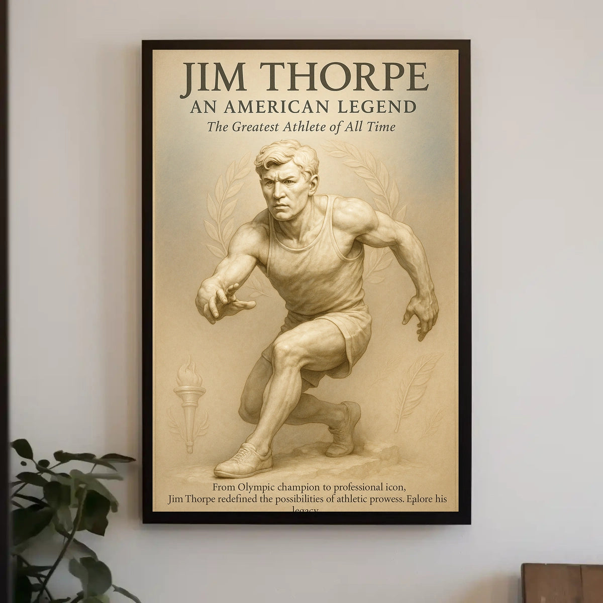 Jim Thorpe An American Legend Poster