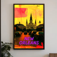 New Orleans Vibes Poster PosterGoat