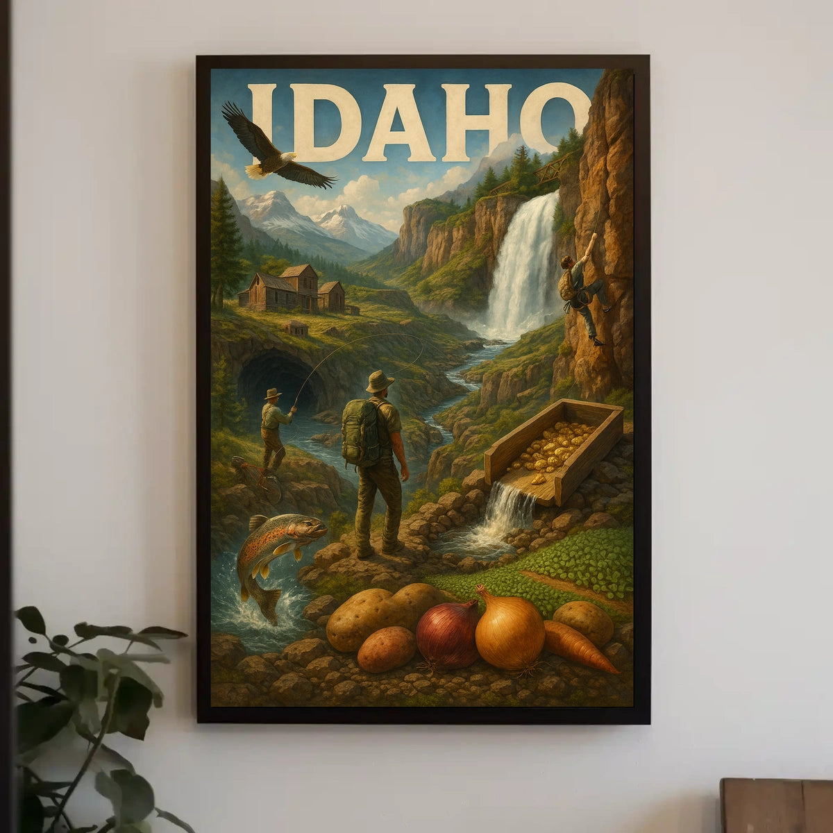 Discover Idaho Poster