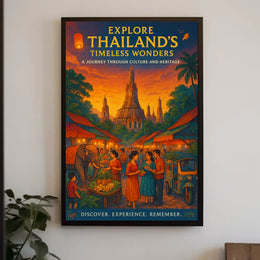 Explore Thailands Timeless Wonders Poster
