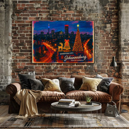 Festive Night in Sandton City Poster