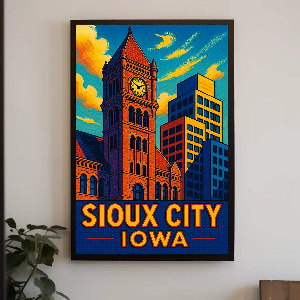 Sioux City, Iowa Poster