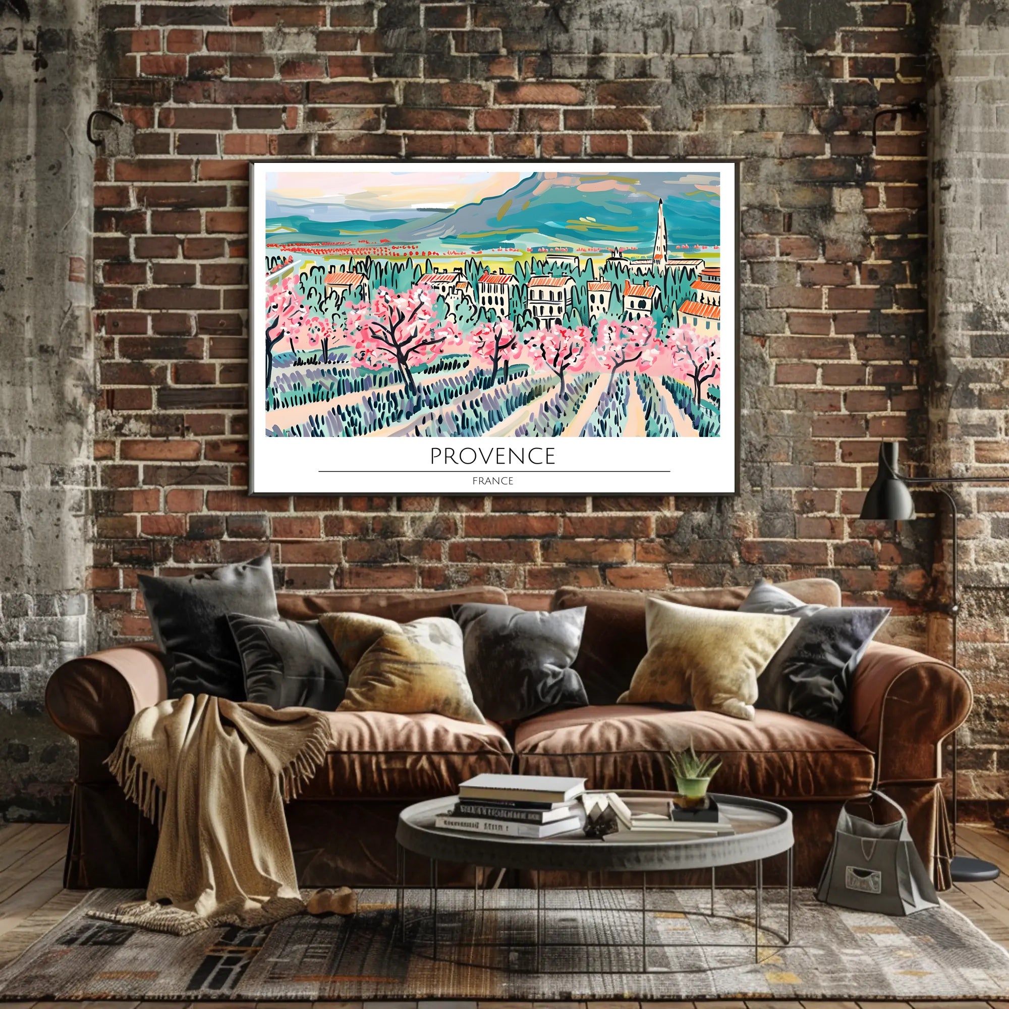 Scenic Provence Poster PosterGoat