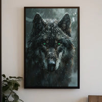 Winter Wolf Poster PosterGoat
