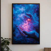 Mystical Flames Poster PosterGoat