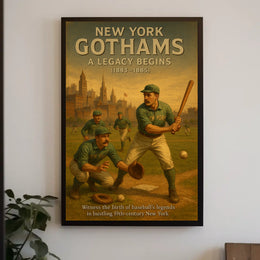 New York Gothams A Legacy Begins Poster