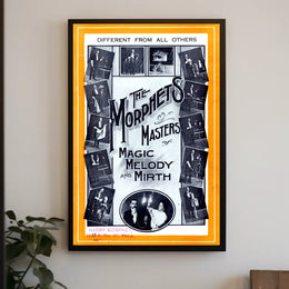 The Morphets Vintage Vaudeville Magic Show Poster