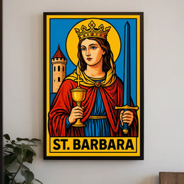 St. Barbara Poster