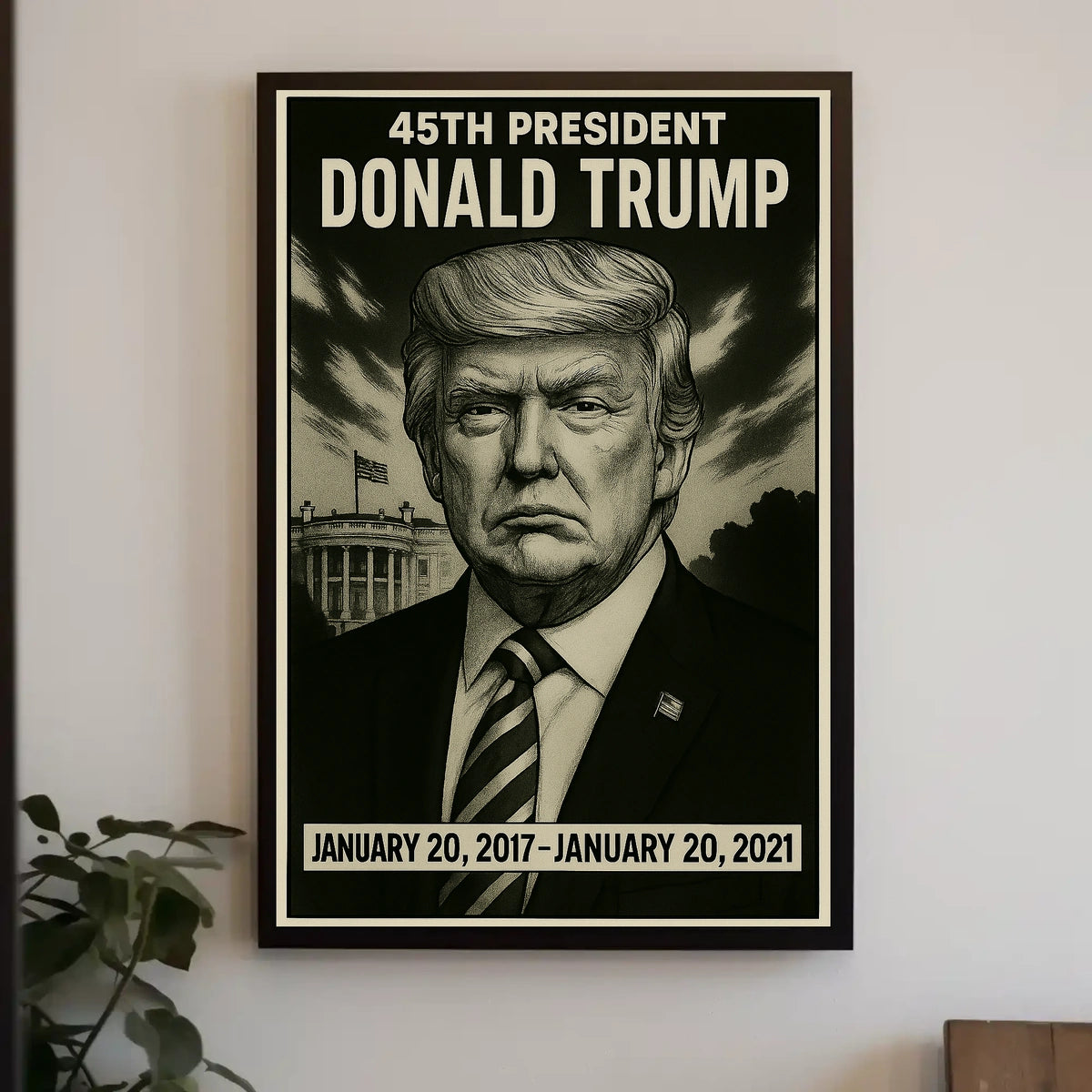 Donald Trump 45Th President Poster