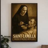 Saint Camilla Devoted To The Poor And Poster