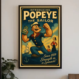Popeye 1929 Art Poster POP-139