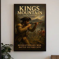 Kings Mountain Revolutionary War Poster