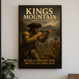 Kings Mountain Revolutionary War Poster