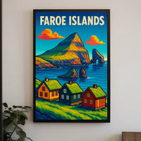 Faroe Islands Scenic Poster