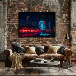 Brisbane Nights Poster