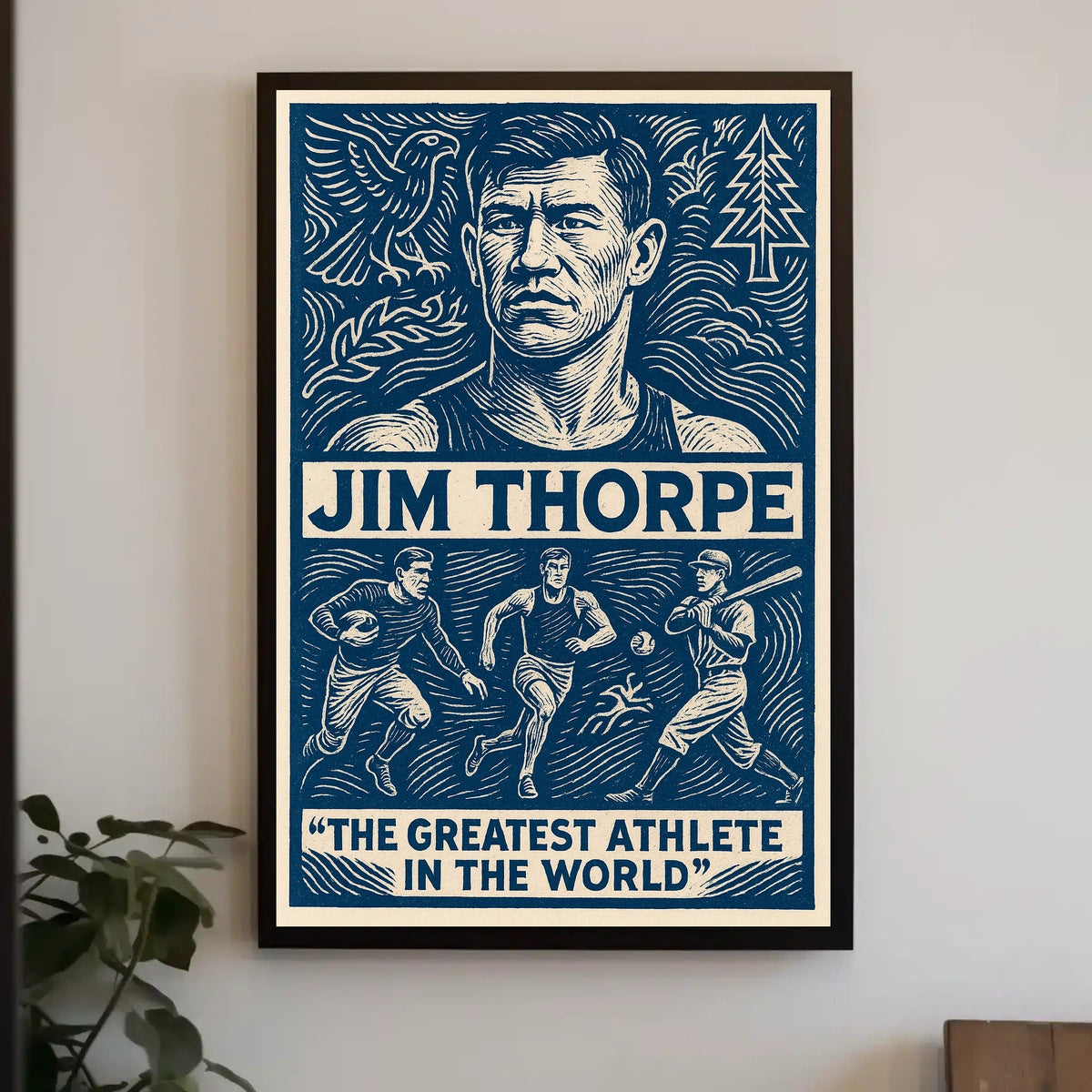 Celebrating Jim Thorpe Poster