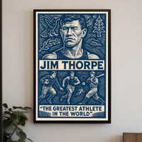 Celebrating Jim Thorpe Poster